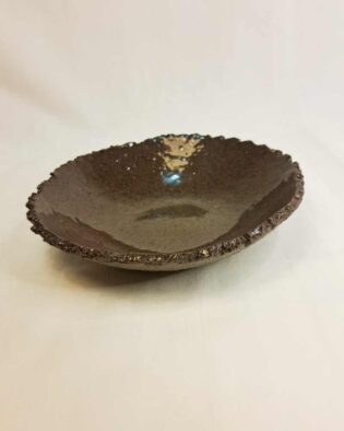 Brown Stoneware Bowl