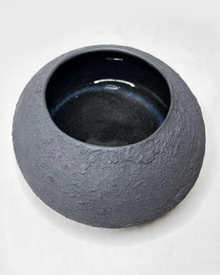 Black Rounded Bowl