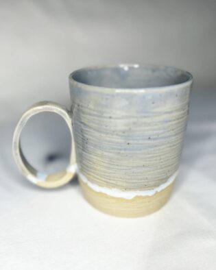 Blue Stoneware Mug